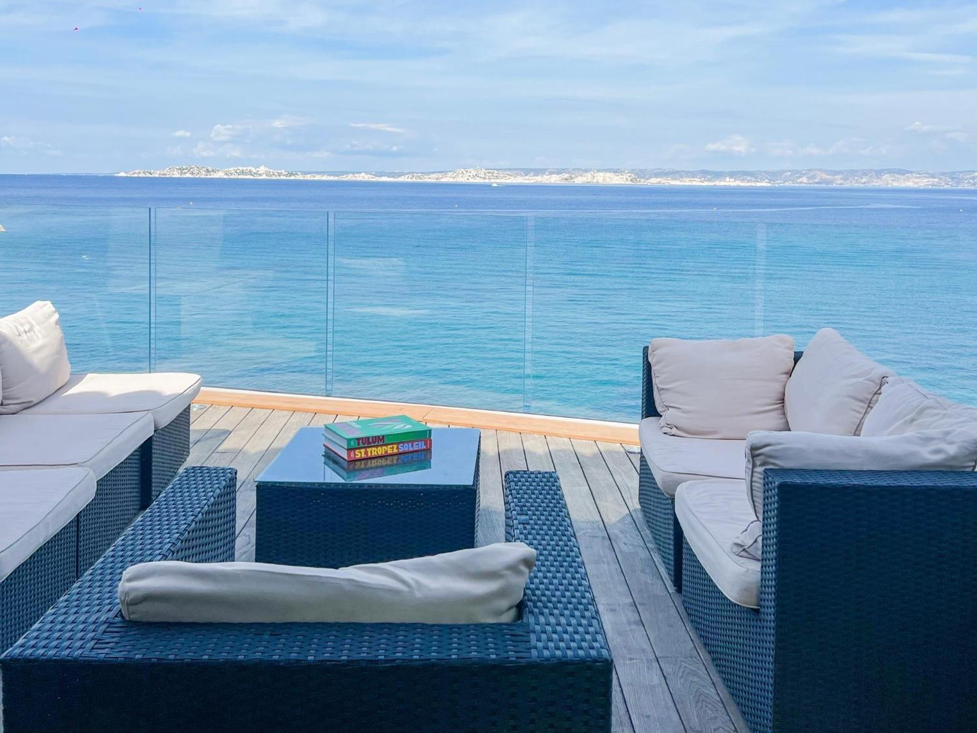Villa Luxe Vue Mer Panoramique - Sauna-Hamam - Jacuzzi マルセイユ エクステリア 写真